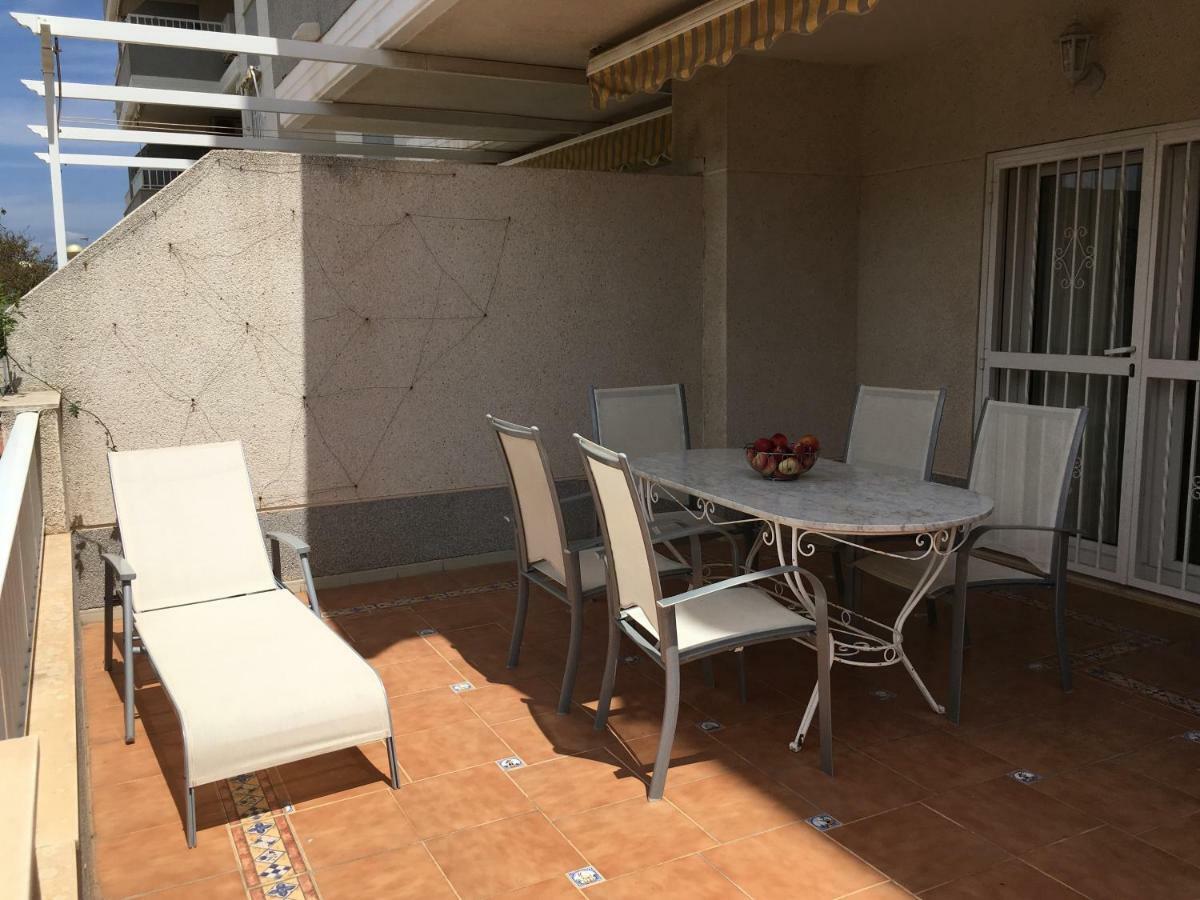 Fantastico Bajo Con Jardin En Playa De Canet Canet d'En Berenguer Exteriör bild